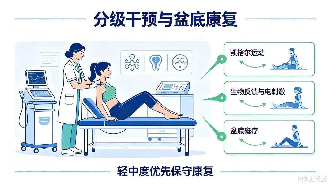 盆底康复示意